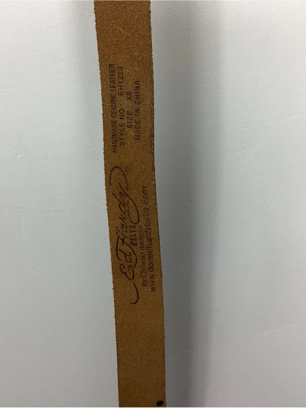 Ed Hardy Live To Ride Belt Size XS